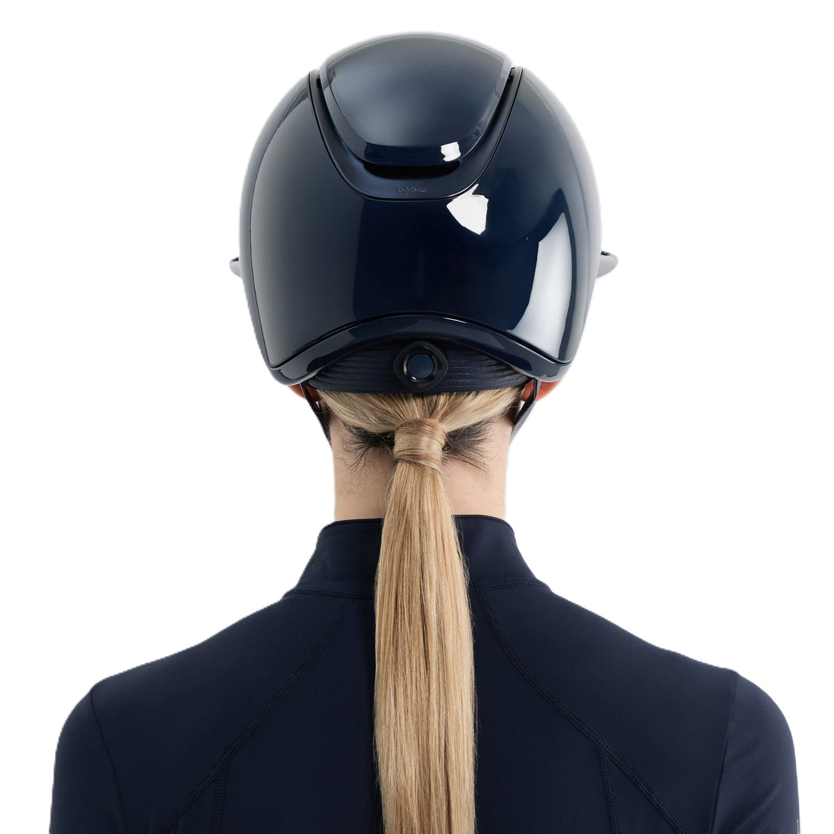 LeMieux Verv Competition Helmet - Gloss Navy-4