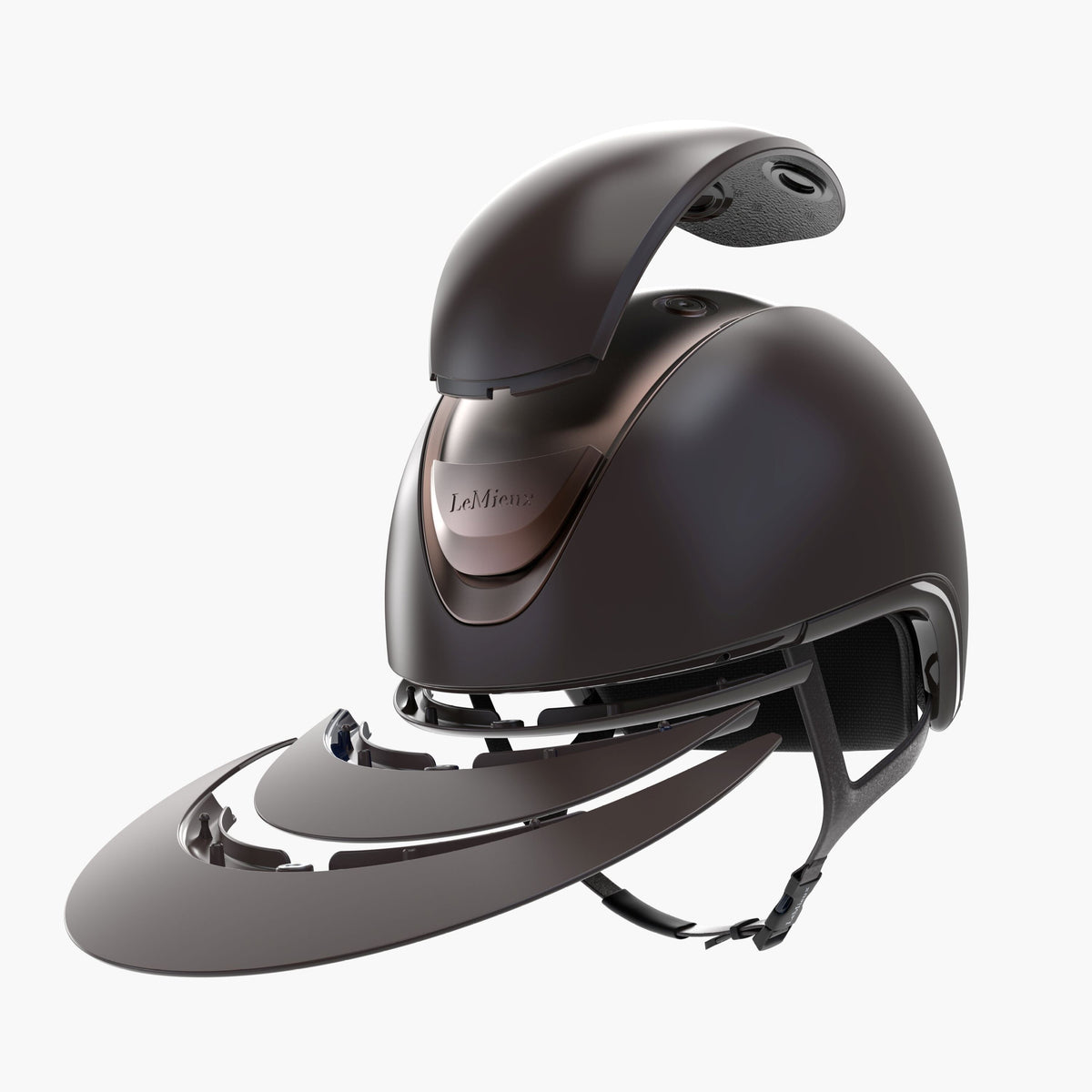 LeMieux Verv Competition Helmet - Matte Brown