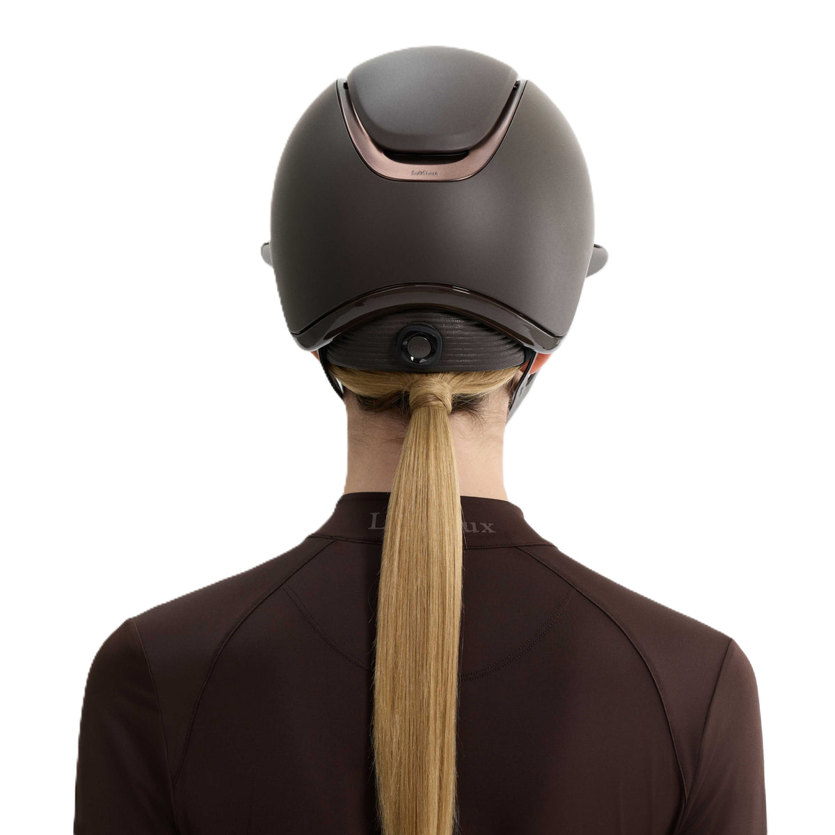 LeMieux Verv Competition Helmet - Matte Brown-4