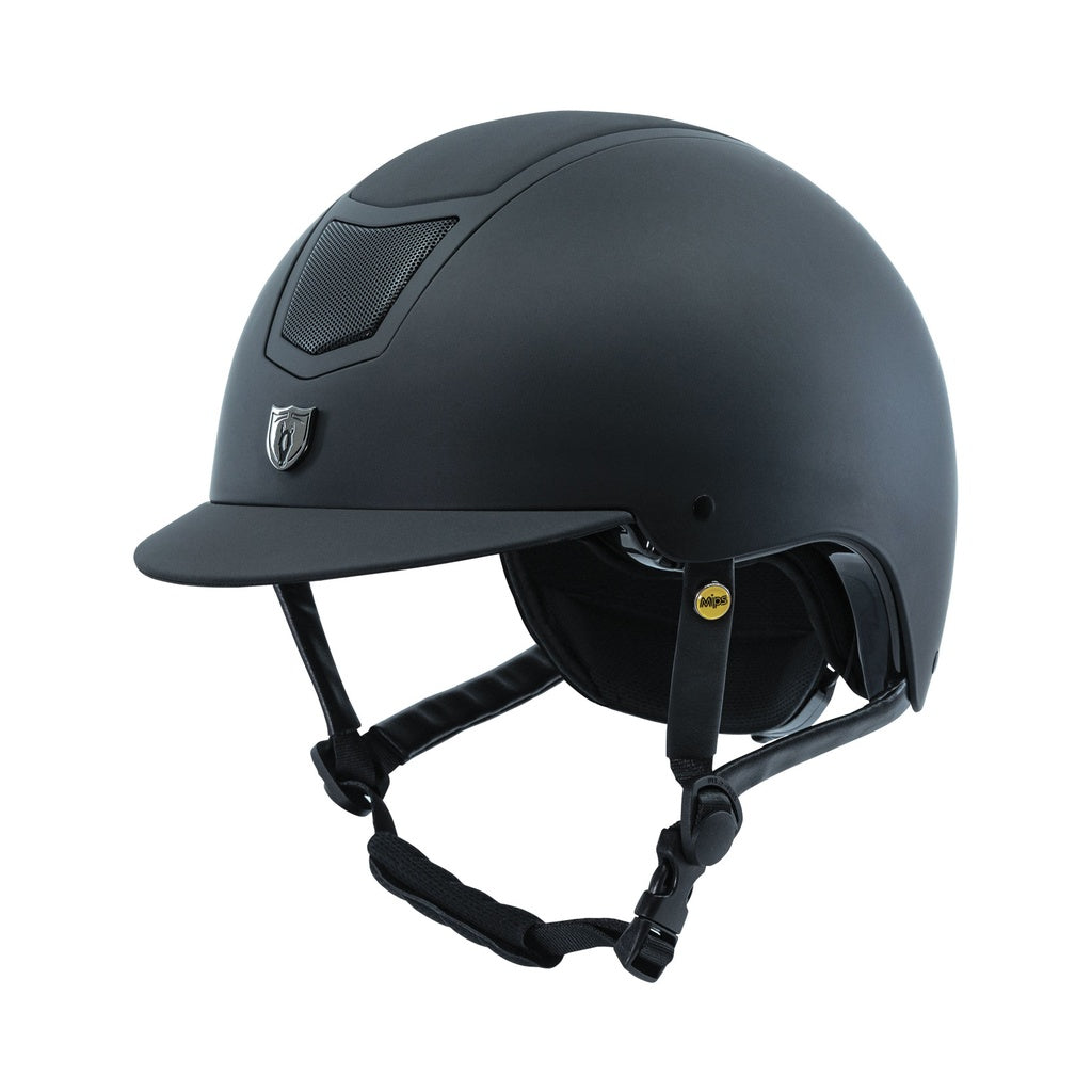 Tipperary Devon MIPS Helmet - Matte Black Traditional Brim