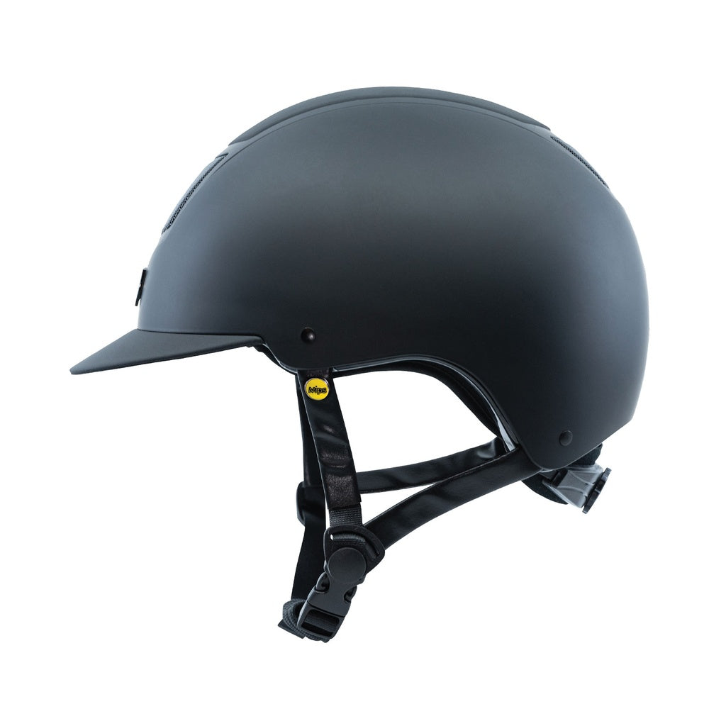 Tipperary Devon MIPS Helmet - Matte Black Traditional Brim-3
