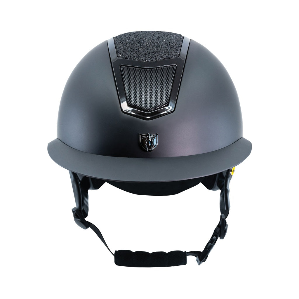 Tipperary Devon MIPS Helmet - Black Sparkle Wide Brim-zoom-4