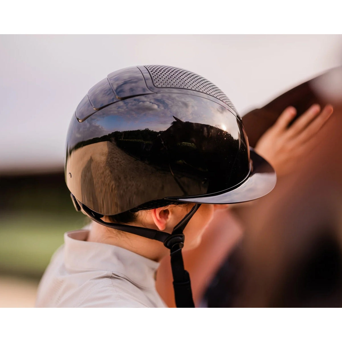 Equinavia Crown Glossy Mips Riding Helmet-zoom-5
