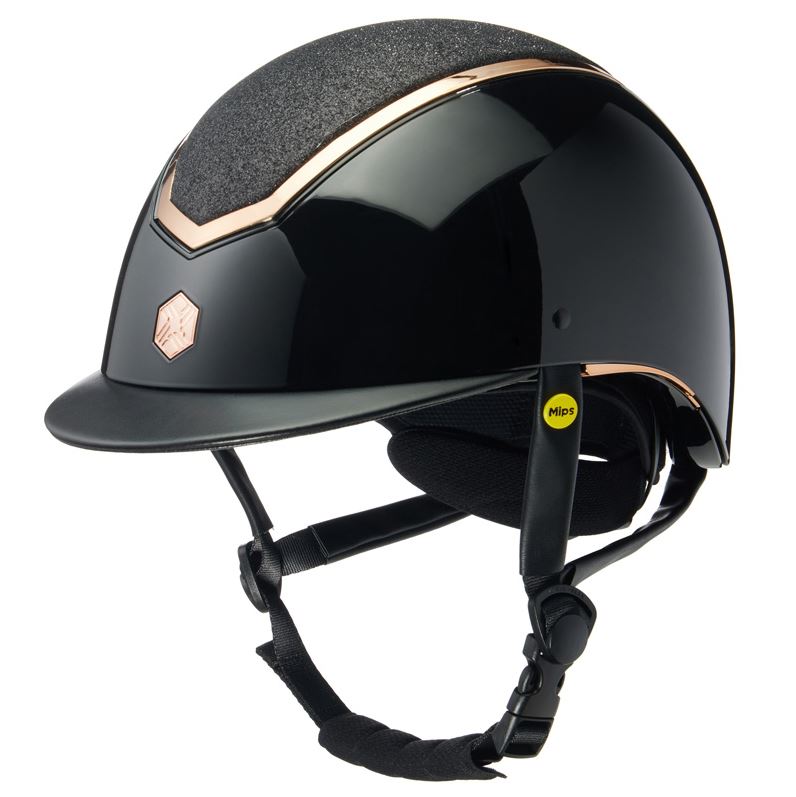 Charles Owen Kylo Helmet with Mips - Regular Brim Sparkly Gloss - 2 Colors Available-zoom-8