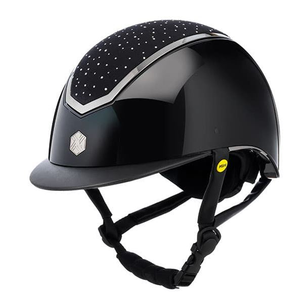 Charles Owen Kylo Helmet with Mips - Regular Brim Crystal Gloss - 2 Colors Available