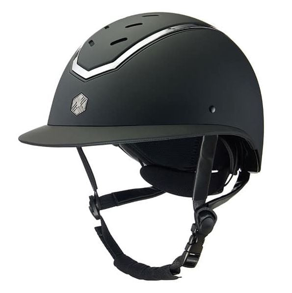 Charles Owen Kylo Helmet - Wide Brim Matte Colors - 2 Colors Available