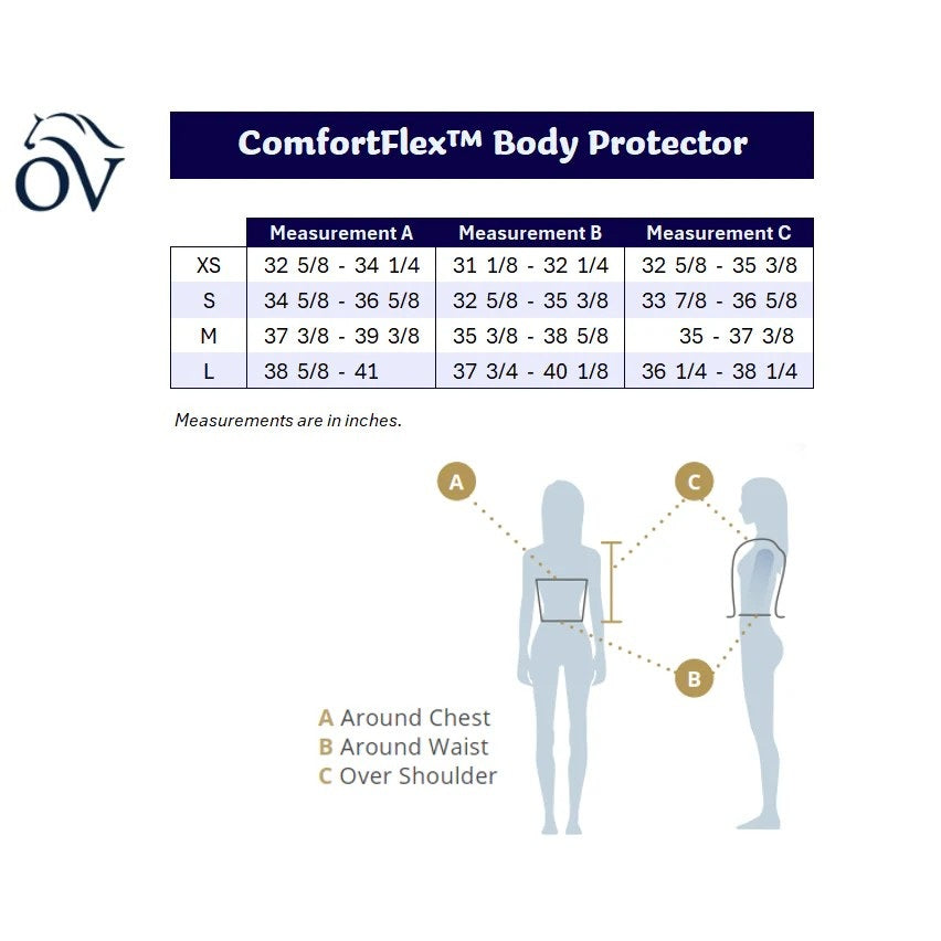 Ovation Adult ComfortFlex Body Protector - ASTM Certified-zoom-2