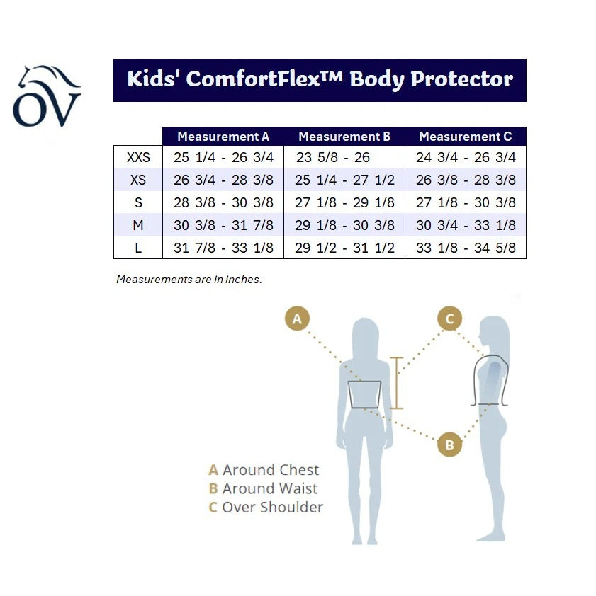 Ovation Kids ComfortFlex Body Protector - ASTM Certified-zoom-3