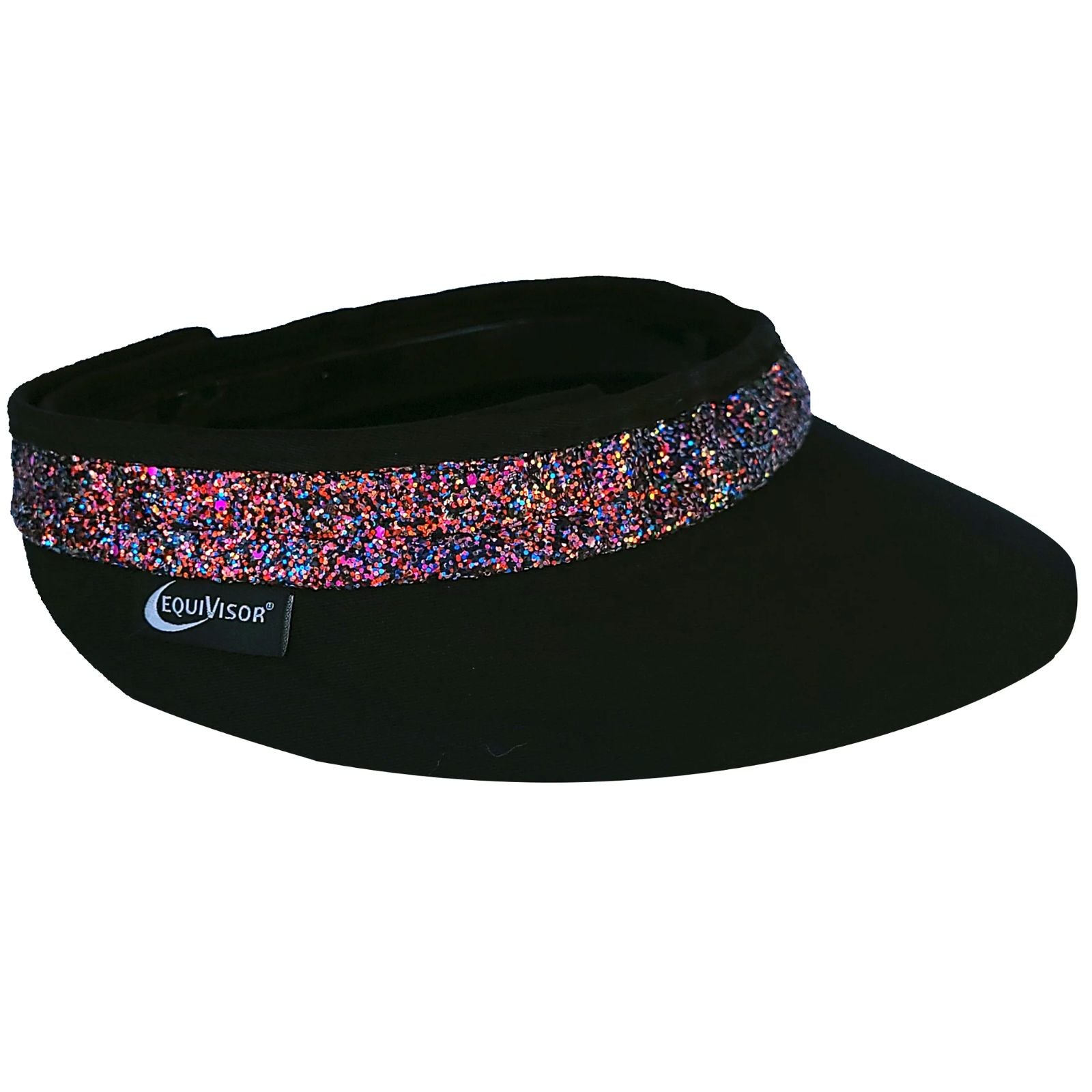 EquiVisor Original Shorty Glitz Sun Protection Visor 3" Brim