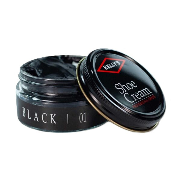 Kelly's Shoe Cream Black - 1 oz