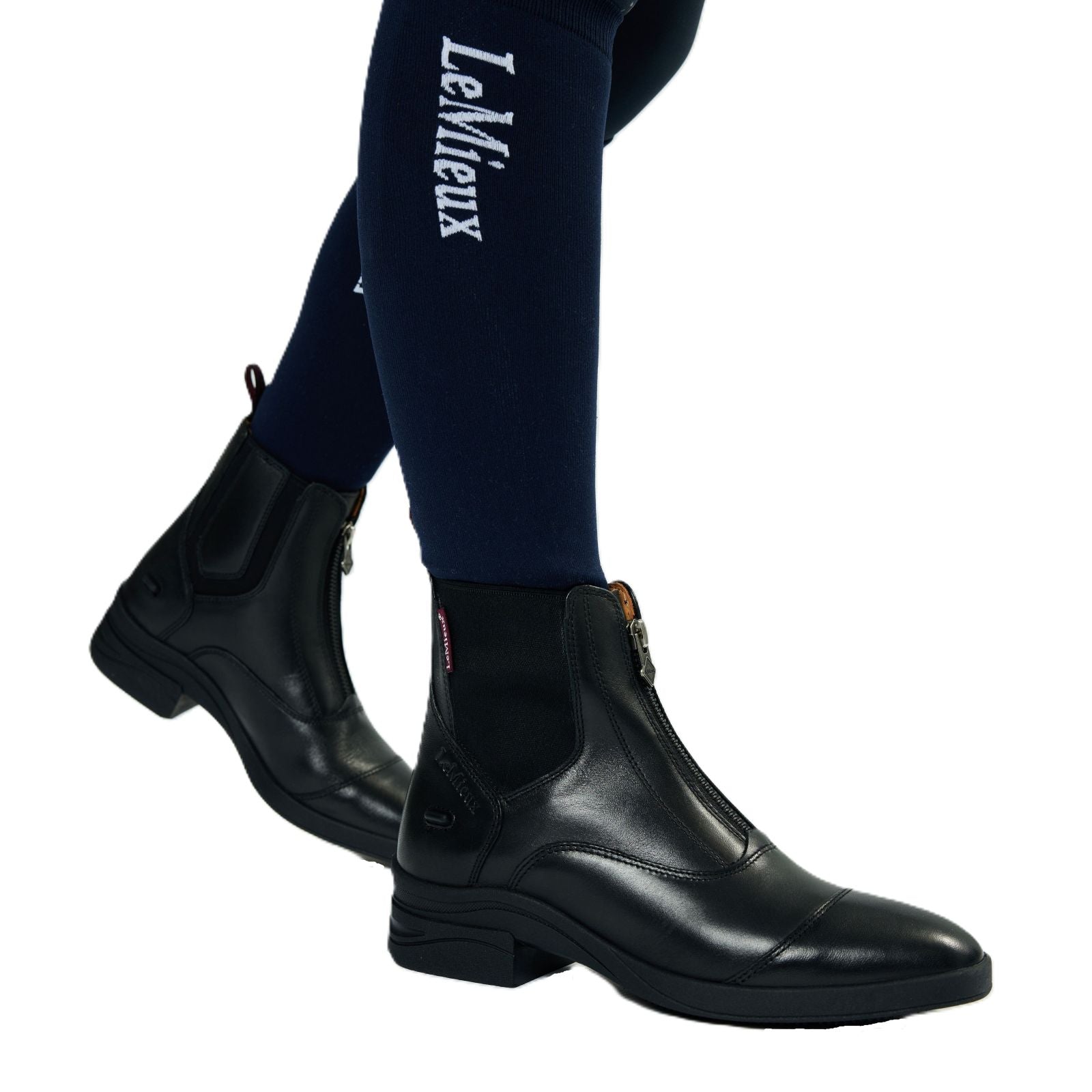 LeMieux Junior Leather Zip Paddock Boot-2