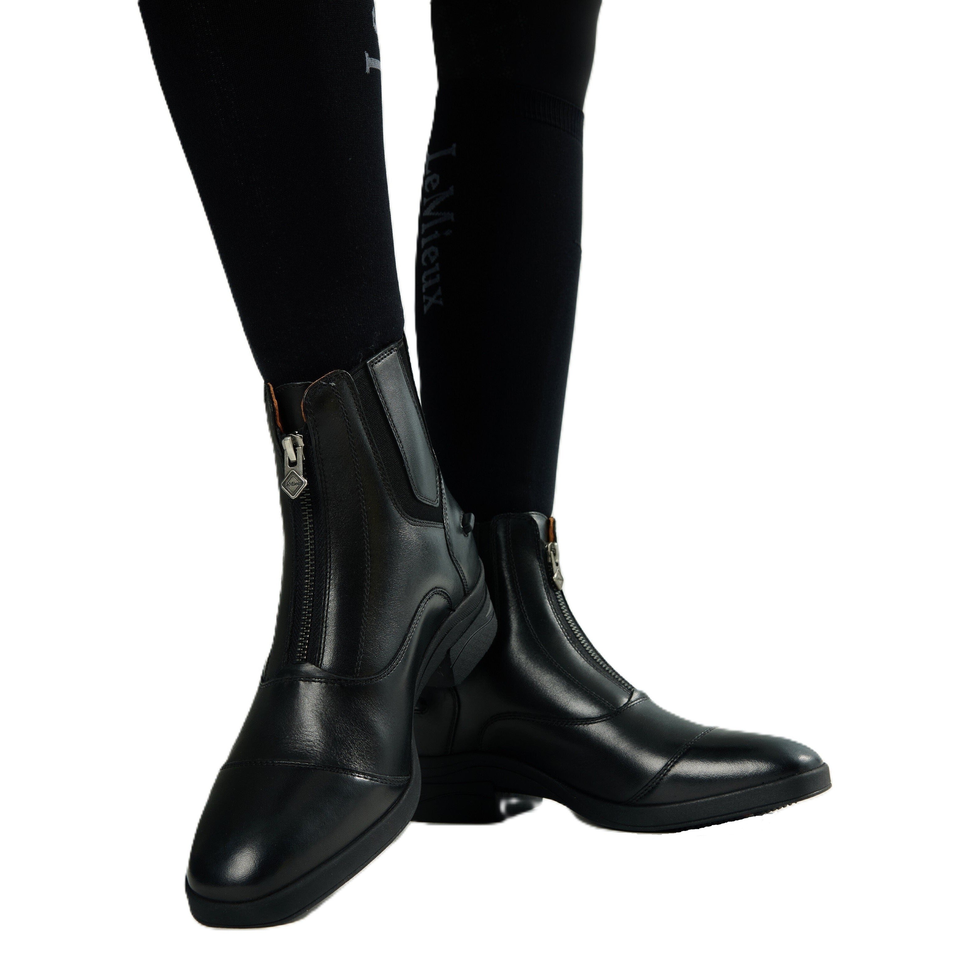 LeMieux Women's Leather Zip Paddock Boot