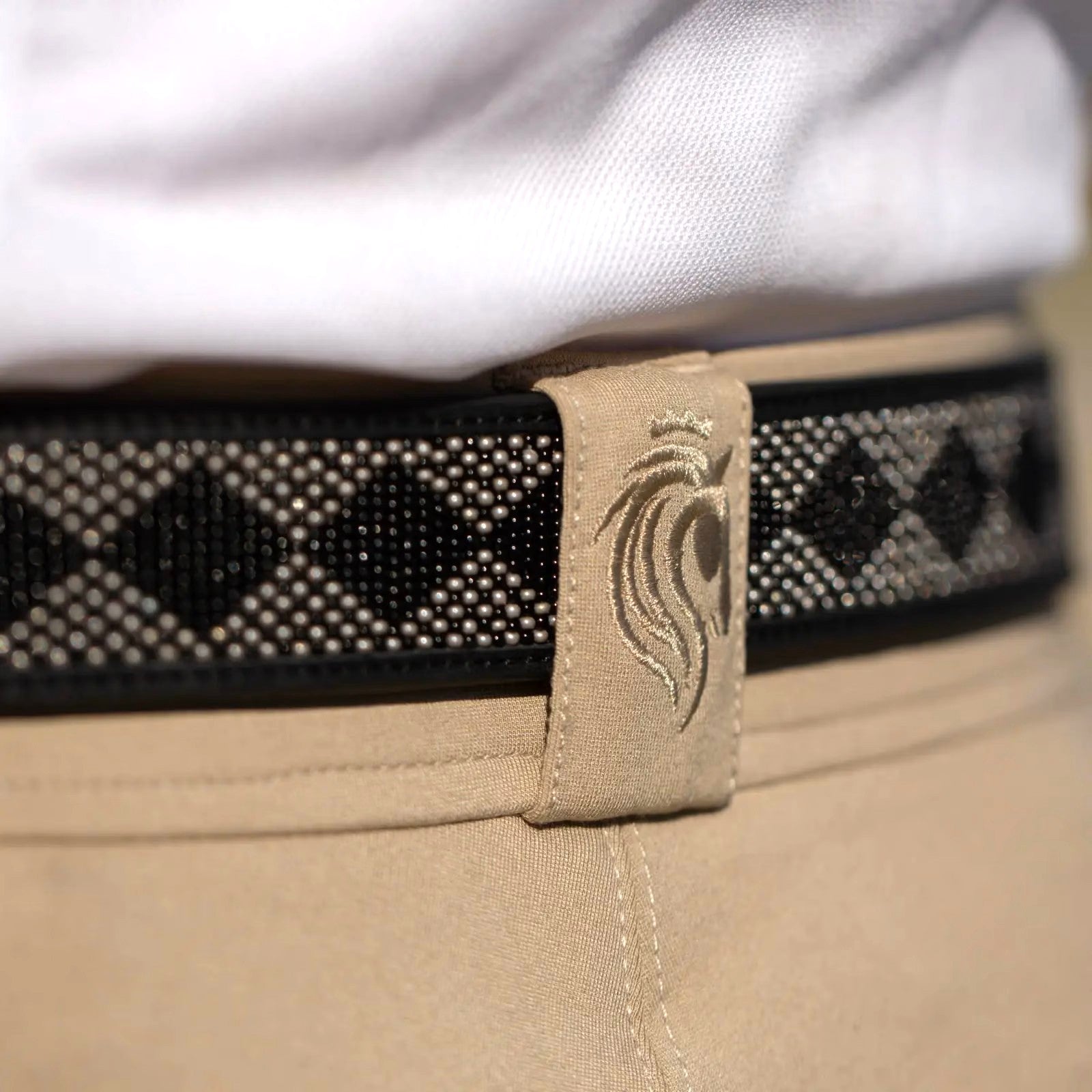 Equinavia Estelle Hand Beaded Leather Belt-12