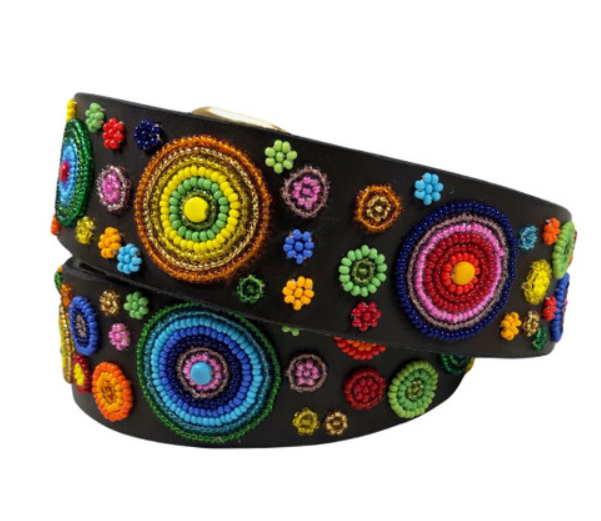 Kenyan Collection of Colorful Beaded Belts-zoom-7