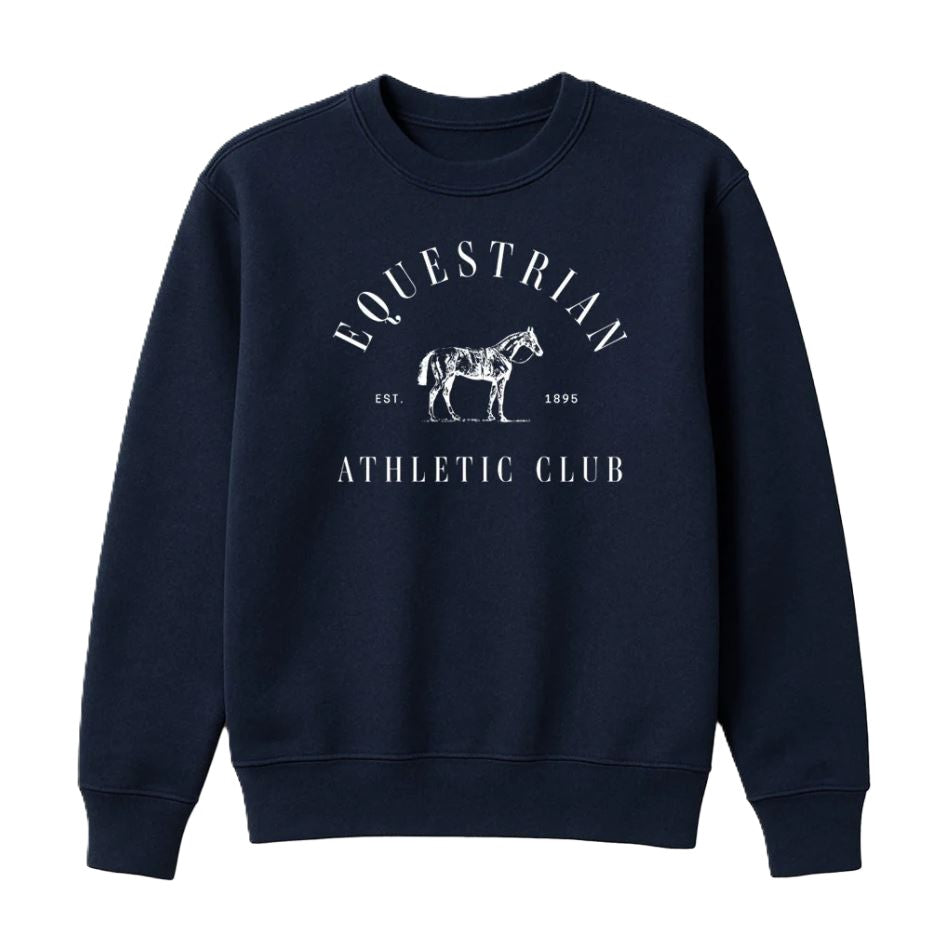 Dapplebay Kid's Equestrian Athletic Club Sweatshirt-zoom-1