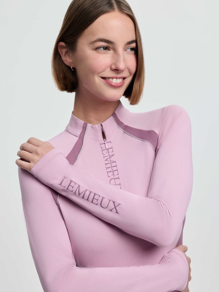 LeMieux Women's Philippa Mesh Long Sleeve Base Layer - 4 Colors Available-3