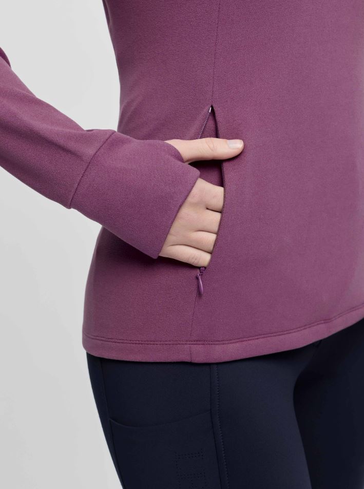 LeMieux Women's Frances Fleece Quarter Zip - 4 Colors Available-zoom-10