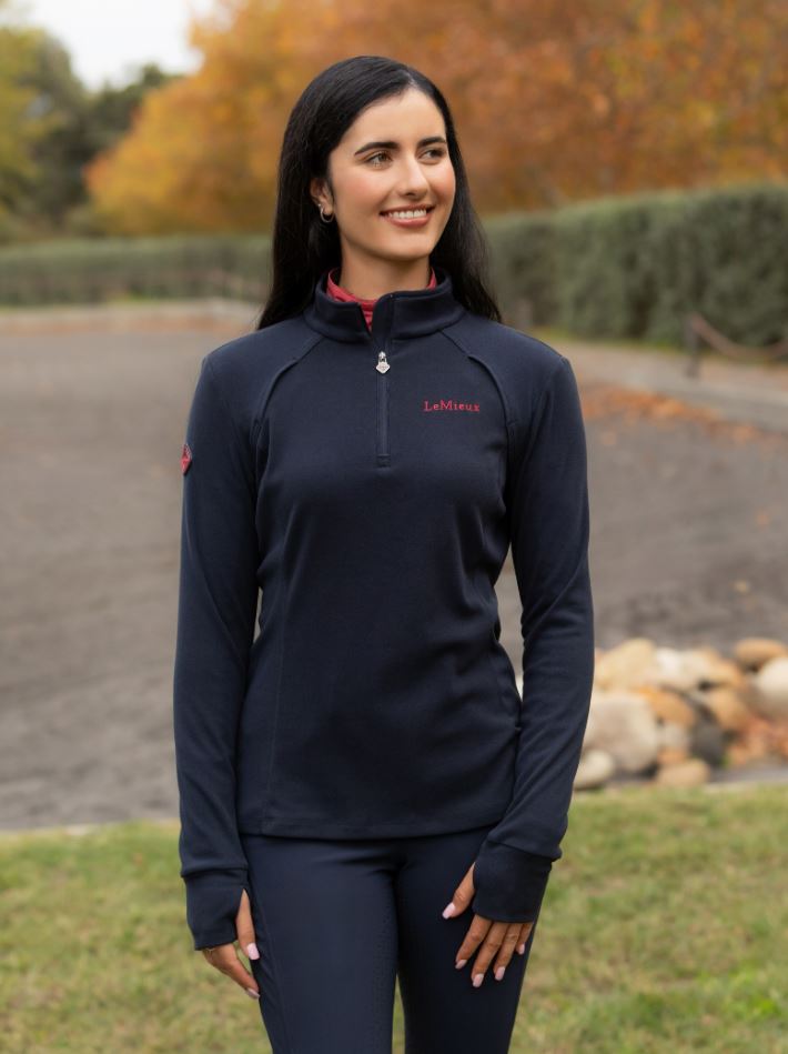 LeMieux Women's Frances Fleece Quarter Zip - 4 Colors Available-12