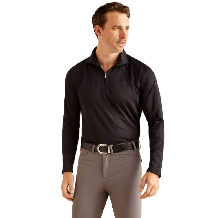 Ariat Men's Sunstopper 3.0 Long Sleeve 1/4 Zip-zoom-1