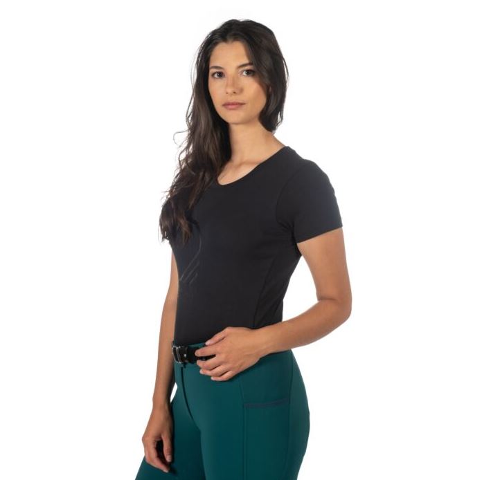 Lauria Garrelli Women's Livigno Horse Head Short Sleeve T-Shirt-zoom-5
