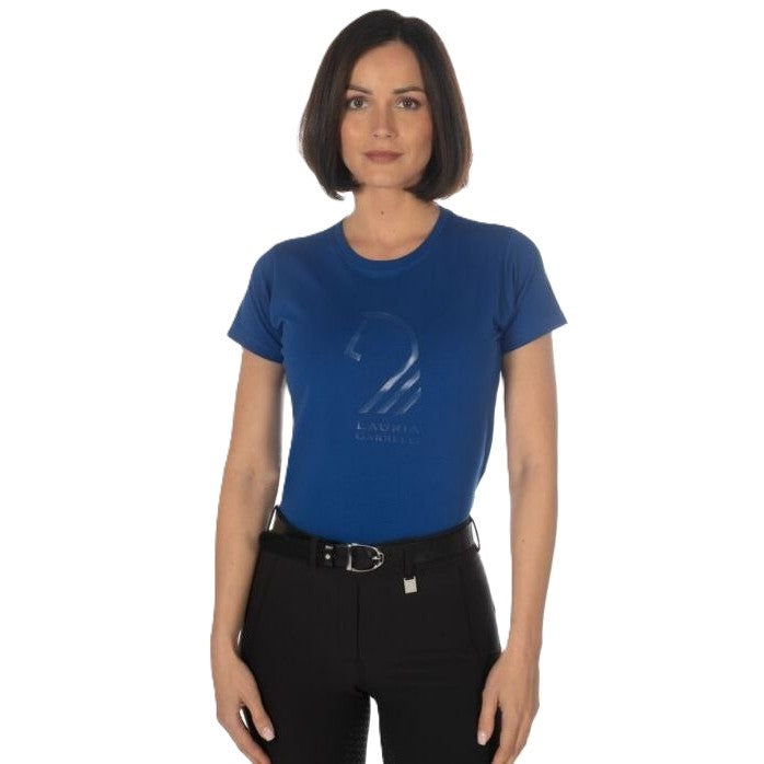 Lauria Garrelli Women's Livigno Horse Head Short Sleeve T-Shirt-zoom-2