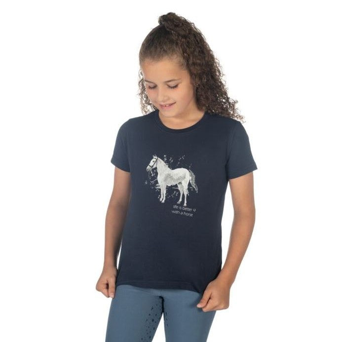 HKM Kids' Sparkle Horse T-Shirt-zoom-2