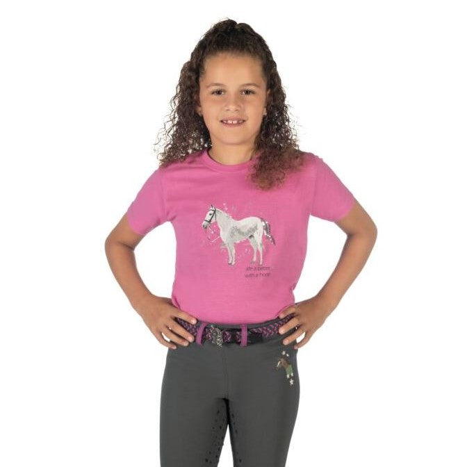 HKM Kids' Sparkle Horse T-Shirt-zoom-1