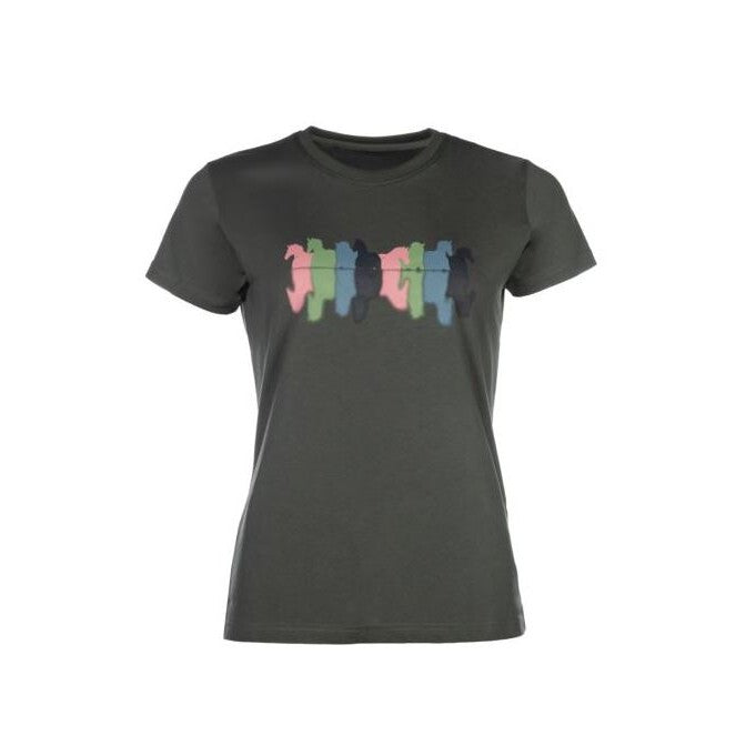 HKM Women's Mirror Horse T-Shirt-zoom-9
