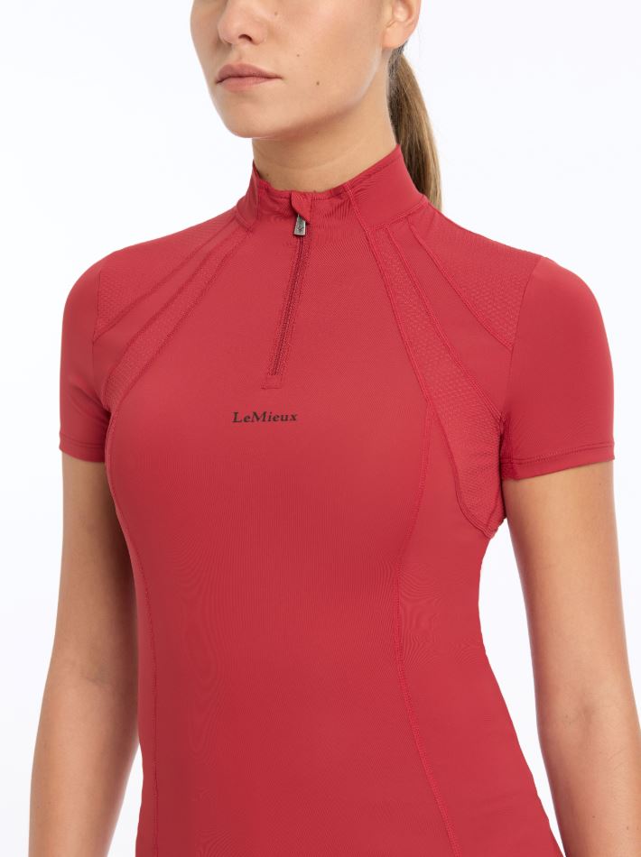 LeMieux Women's Mia Mesh Short Sleeve Base Layer - 5 Colors Available-zoom-7