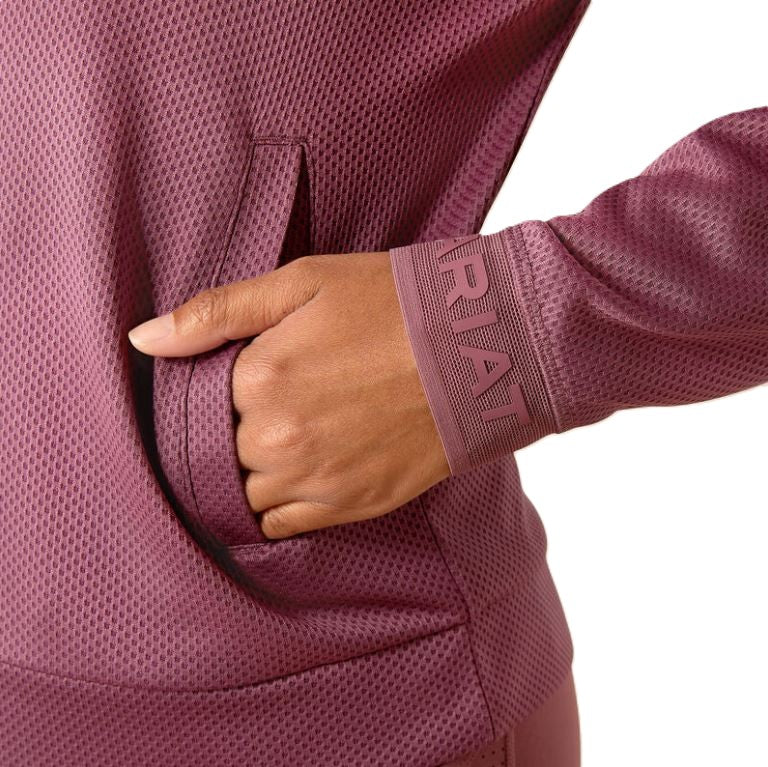 Ariat Women's Breathe 1/2 Zip Sweatshirt-zoom-10