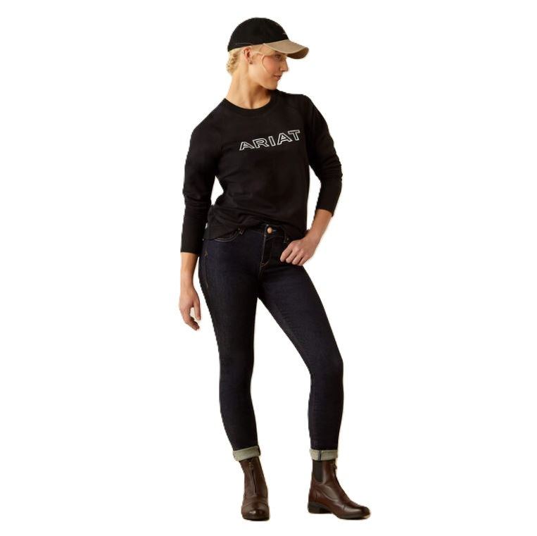 Ariat Women's Benicia Team Sweatshirt-zoom-9