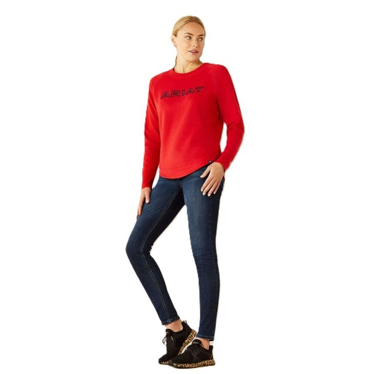 Ariat Women's Benicia Team Sweatshirt-zoom-10