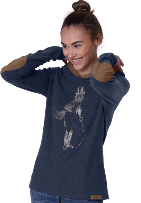 Chestnut Bay Women's Rider Lounge Hoodie - FINAL SALE-zoom-2