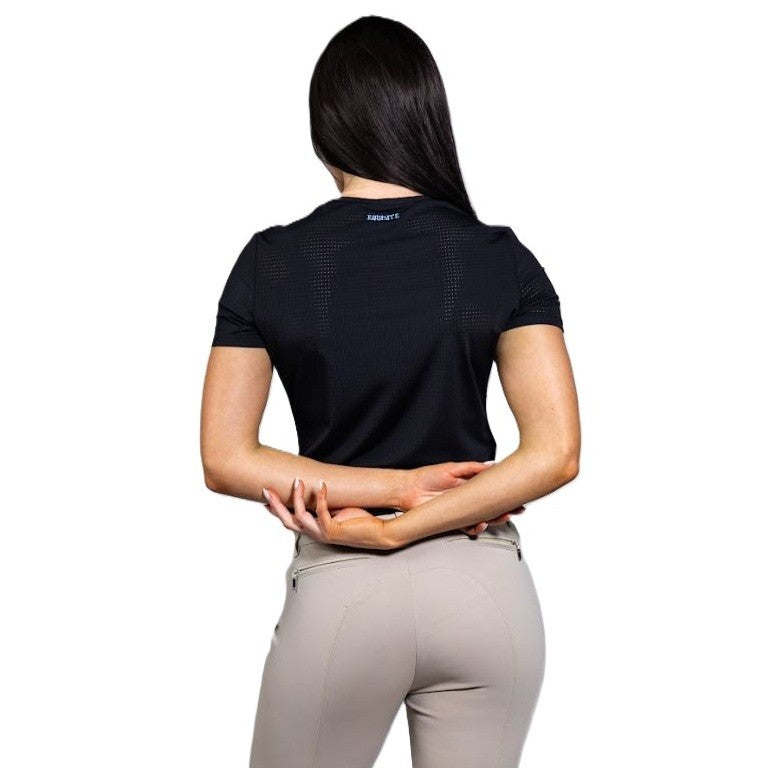 Equisite Women's Hallie Short Sleeve Crew Neck Shirt-zoom-6