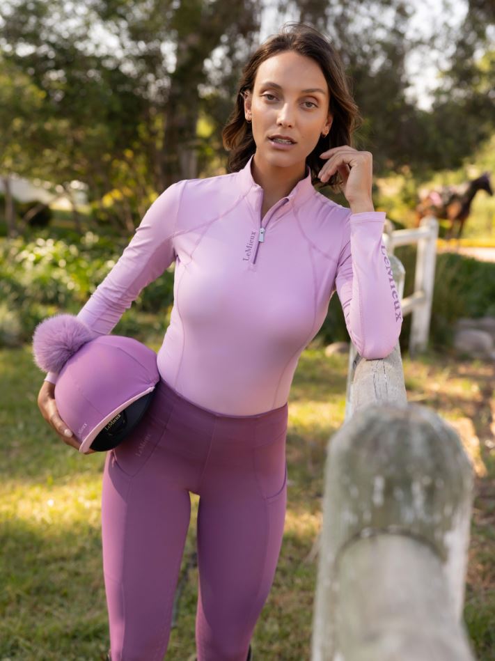 LeMieux Women's Classique Long Sleeve Base Layer - 9 Colors Available-30
