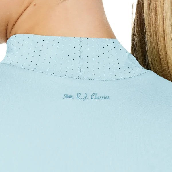 RJ Classics Women's Jemma Mock Neck Long Sleeve Shirt-12