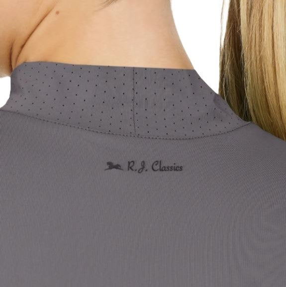 RJ Classics Women's Jemma Mock Neck Long Sleeve Shirt-9