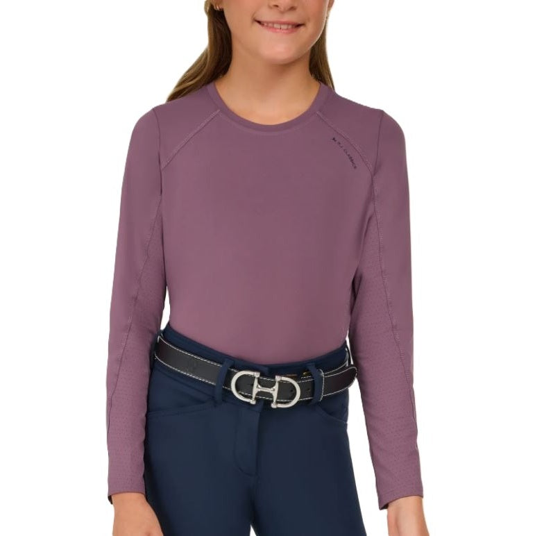 RJ Classics Girls' Jordyn Jr. Crew Neck Long Sleeve Shirt-zoom-2