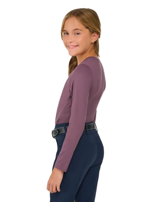 RJ Classics Girls' Jordyn Jr. Crew Neck Long Sleeve Shirt-5