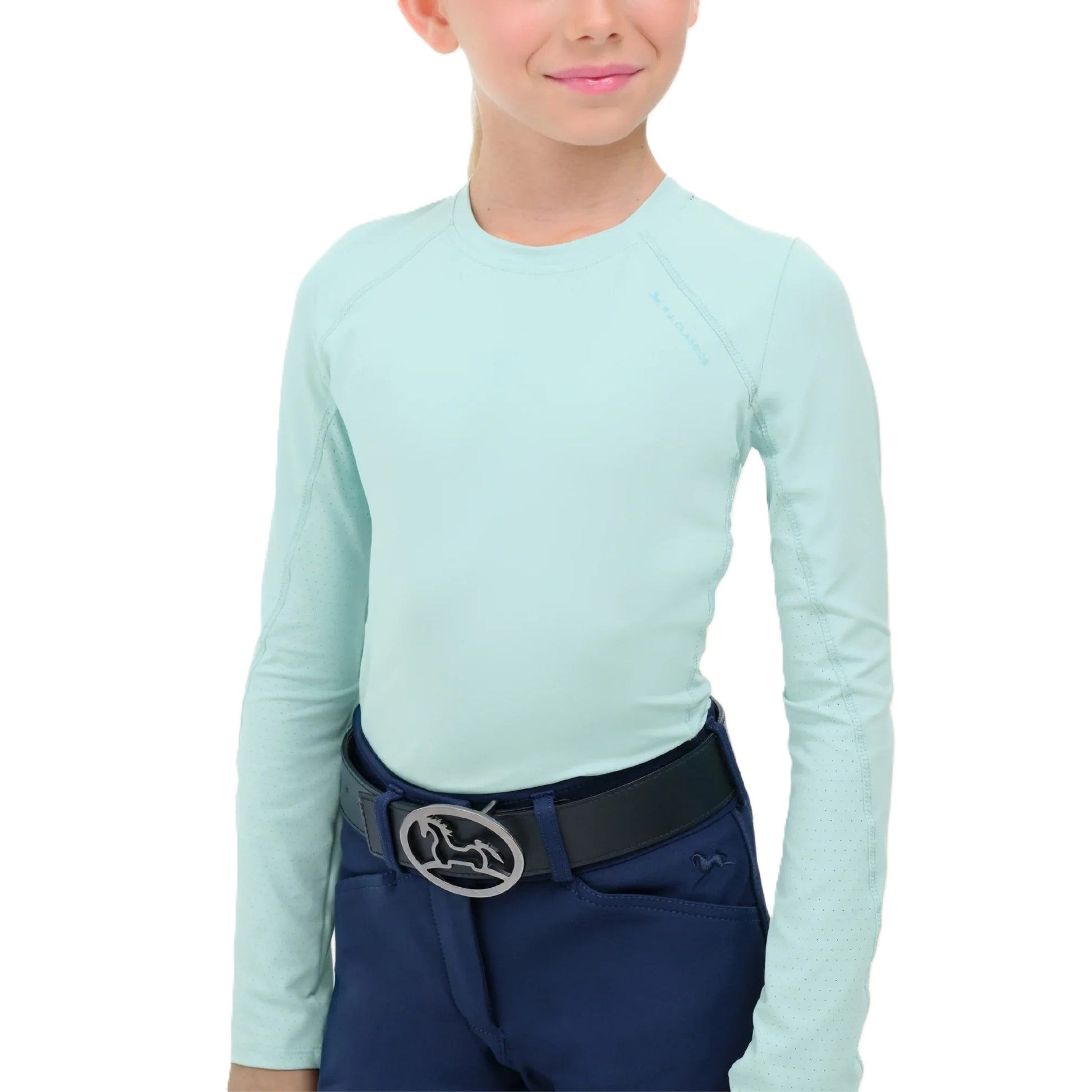 RJ Classics Kid's Jordyn Jr. Long Sleeve Crew Neck Shirt-2
