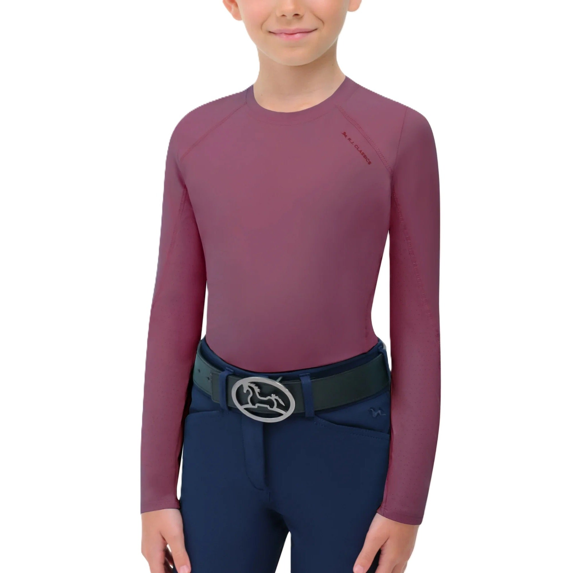 RJ Classics Kid's Jordyn Jr. Long Sleeve Crew Neck Shirt