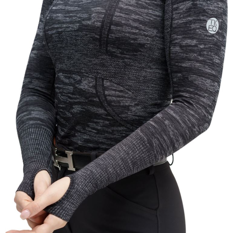 TKEQ Women's Kennedy Seamless Long Sleeve Shirt-29