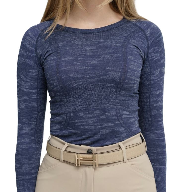 TKEQ Women's Kennedy Seamless Long Sleeve Shirt-6