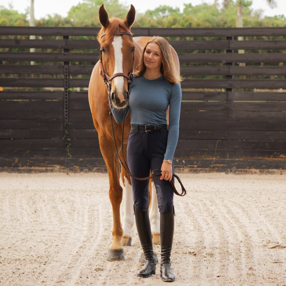 TKEQ Women's Kennedy Seamless Long Sleeve Shirt-zoom-12