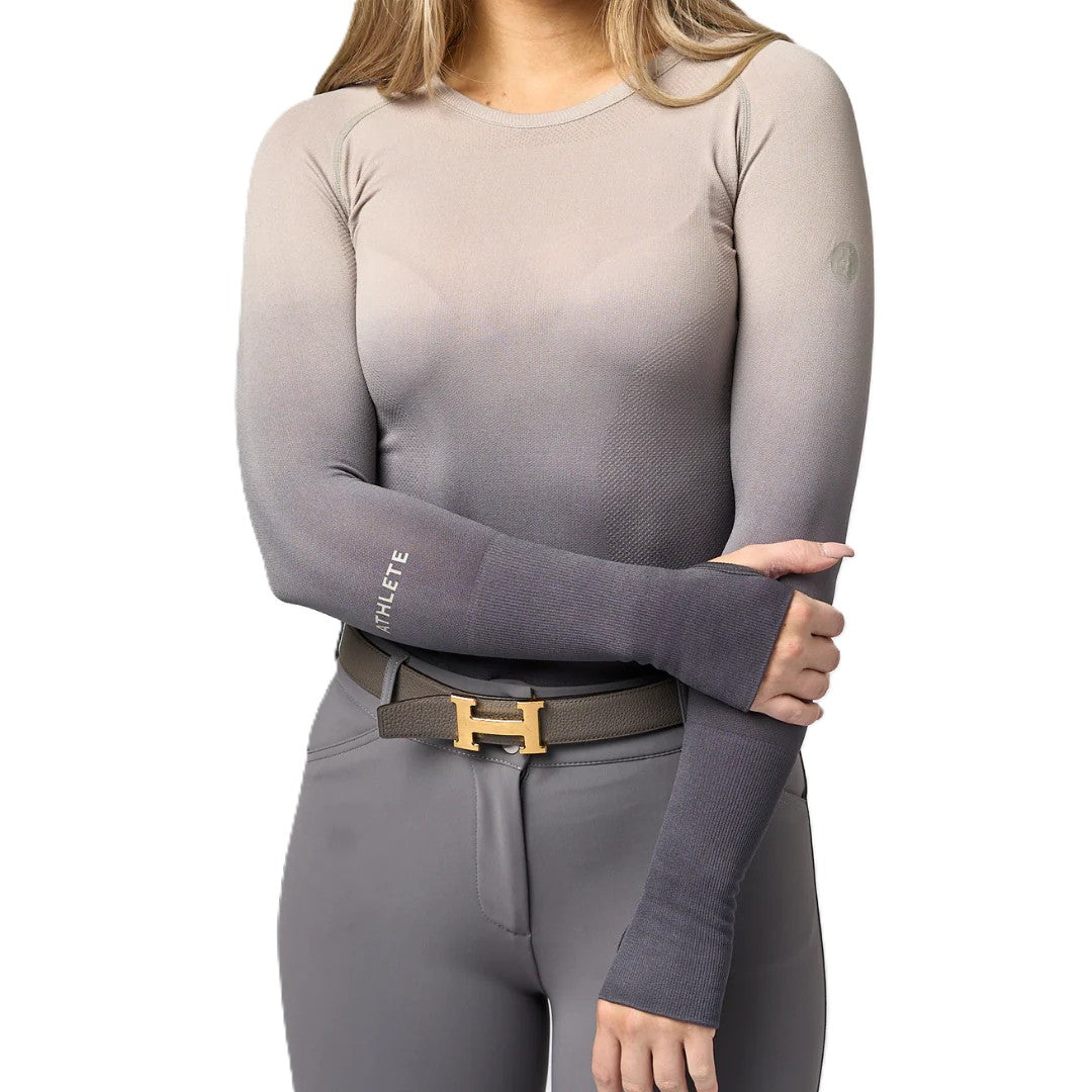 TKEQ Women's Kennedy Seamless Long Sleeve Shirt-zoom-3