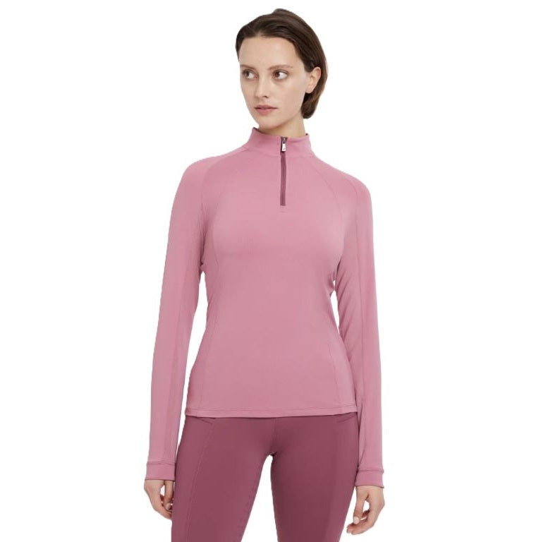 LeMieux Women's Halle Lightweight Long Sleeve Base Layer-zoom-3