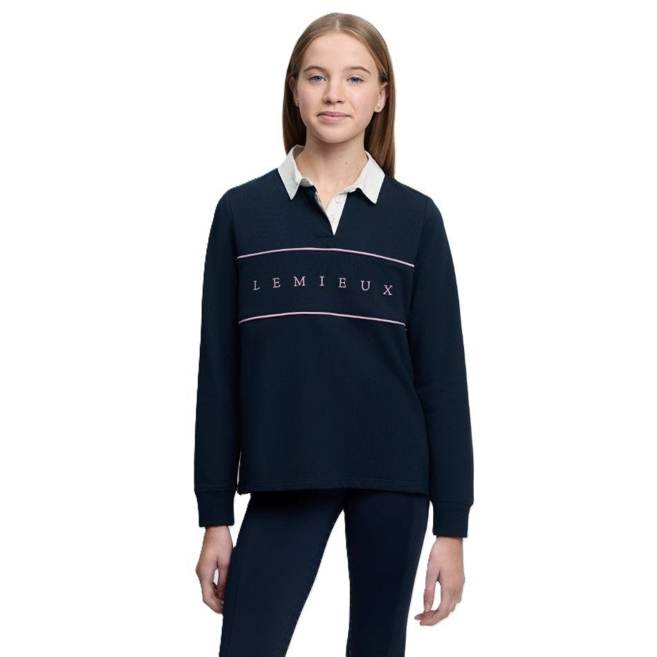 LeMieux Kids Young Rider Riley Rugby Shirt-1