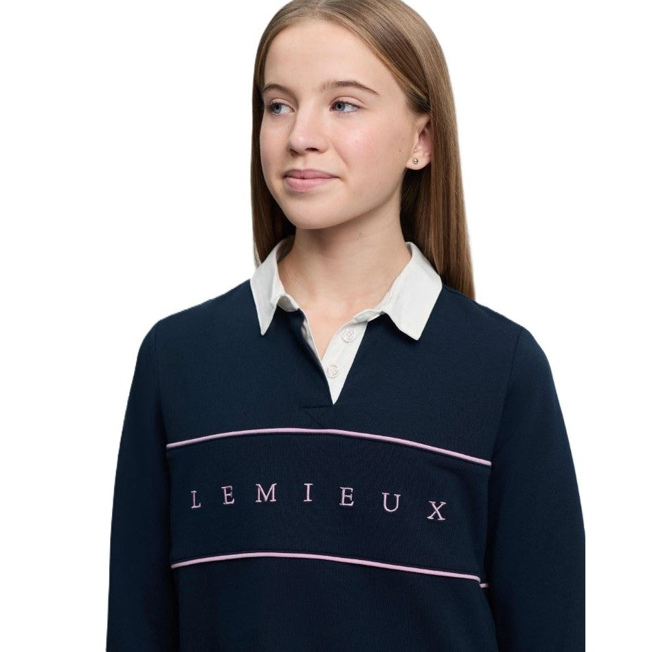 LeMieux Kids Young Rider Riley Rugby Shirt-2