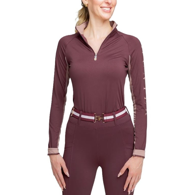 Kastel Women's Cabernet "Hunter" Long Sleeve Sun Shirt-2
