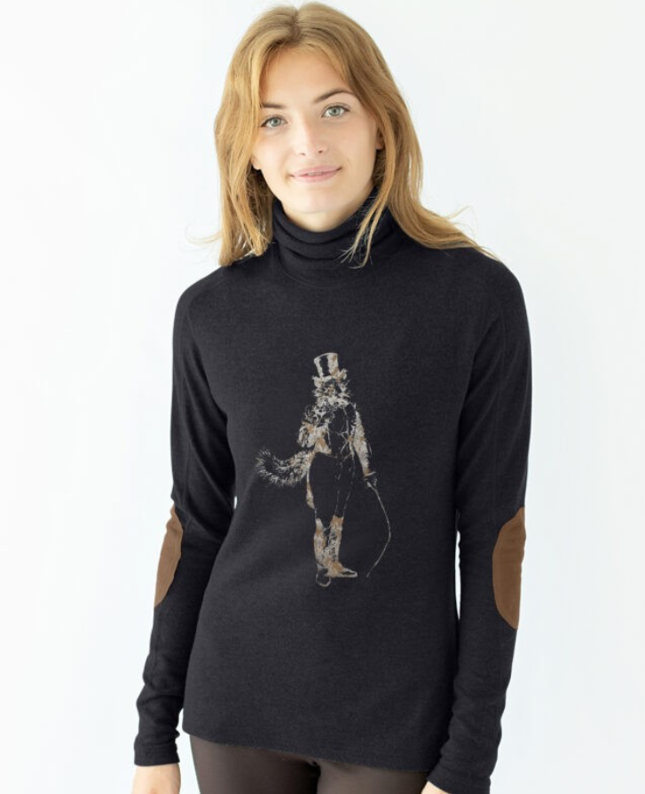 Chestnut Bay Women's Rider Lounge Turtleneck - FINAL SALE-9